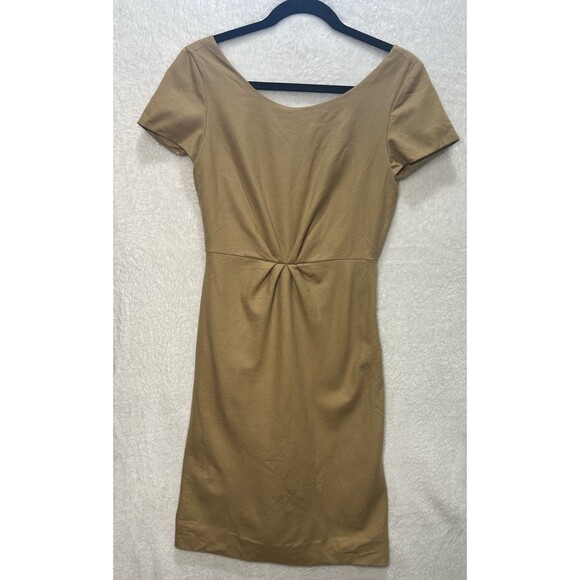 Dresses & Skirts - J. Crew Women's Camel Tan Sheath Wool Size 2 Dress Lined‎ Pockets Career J Crew